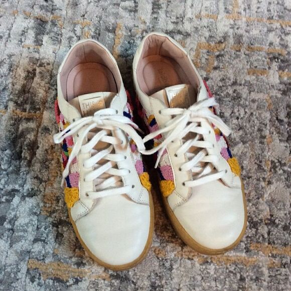 Anthropologie CREWE CREPE SNEAKER! SIZE 9.5 US - Picture 2 of 9